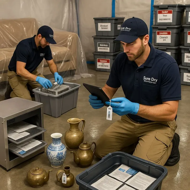 Content Protection and Restoration process in Hopatcong, NJ